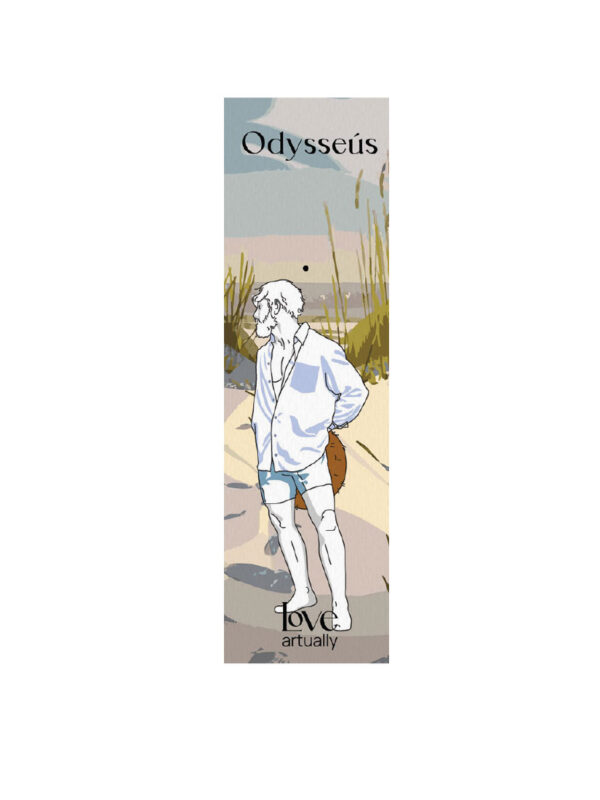Odysseus Wanderer Bookmark Modern Mythology Love Artually Recycled Paper