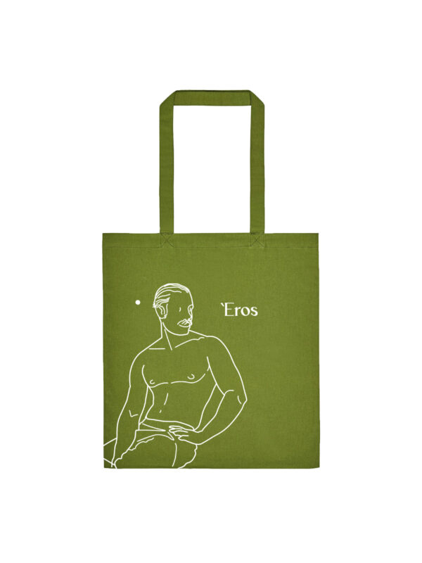 Olive Tote Bag Eros & Psyche Modern Mythology Love Artually Shopper