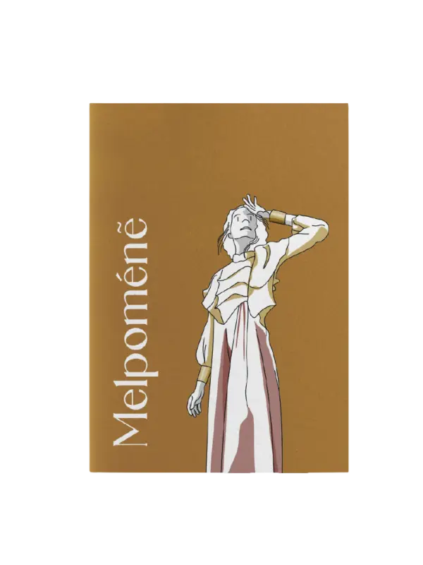 Notebook Muse Melpomene Modern Mythology Love Artually Stationery