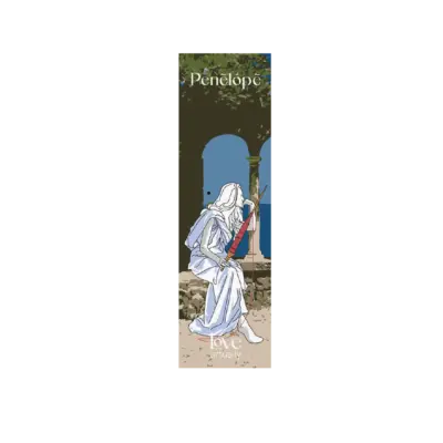 Penelope-Bookmark-Front Penelope Weaver Bookmark Modern Mythology Love Artually Recycled Paper