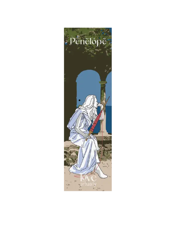 Penelope Weaver Bookmark Modern Mythology Love Artually Recycled Paper