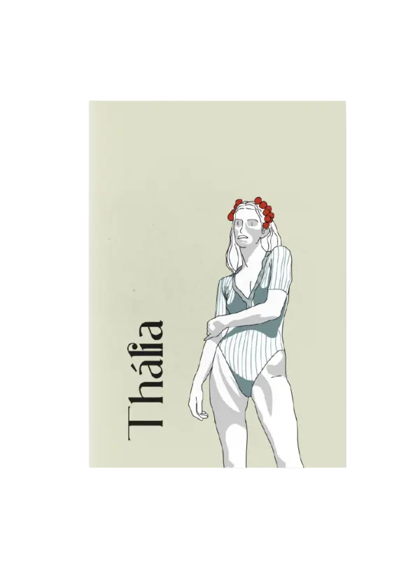 Notebook Muse Thalia Modern Mythology Love Artually Comedy Joy