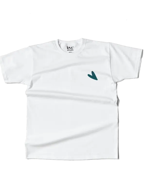 Thessaloniki T-Shirt minimal heart design front view